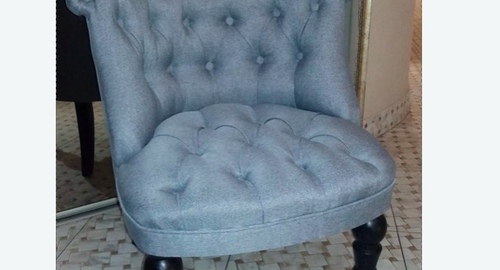 Обшивка стула на дому. Лысьва